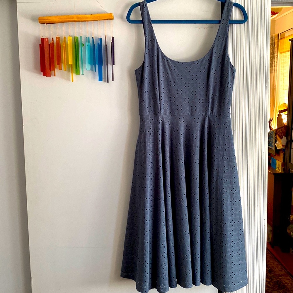 Anthropologie Hutch Eyelet Dress - Size Medium